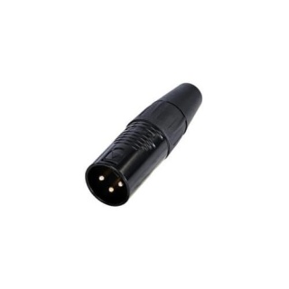 Conector XLR tată cu 3 pini Rean RC3M-B