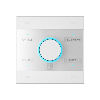 Controler de perete universal cu rețea Audac NCP105/W Alb