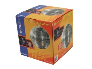 Glob Oglindă Eurolite Mirror Ball – Diametru 30cm, Fațete Sticlă, Siguranță Dublă - Img 2