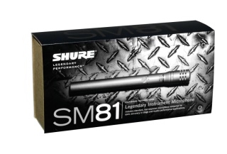 Microfon Instrument Condenser Shure SM81-LC - Standard pentru Acustice & Cinele - Img 3