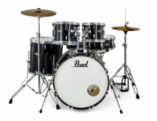 Set Tobe Acustice Pearl Roadshow RS525SC/C31 Jet Black - Img 2