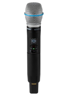 Sistem Wireless Digital Vocal Shure SLXD24+E/B87A - Microfon Condenser Beta 87A - Img 3