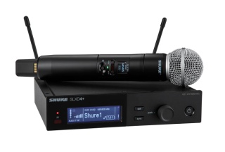 Sistem Wireless Shure SLXD24+/58 G65 – SM58, UHF, 24-bit, ShowLink Ease