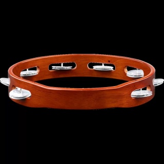 Tamburină Tamburina MEINL din lemn cu jingle din aluminiu 10" 1 rând
