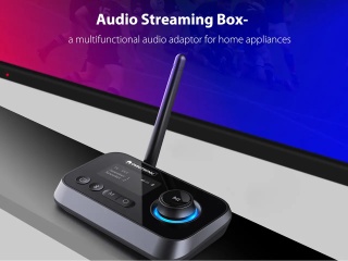 Adaptor Bluetooth 3-în-1 Omnitronic BDT-5.0 TX/RX Toslink - Img 6