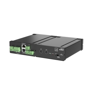 Audac Mini amplificator stereo 2 x 15W - Linie echilibrată și microfon + intrare WP2xx - Img 1