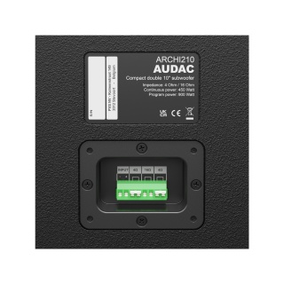 BOXĂ BASS AUDAC ARCHI210/B NEGRU - Img 2