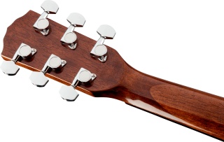 Chitară Acustică Fender CD-60S Dreadnought WN Natural – Molid Masiv, Bracing Scalloped X, Mahon - Img 5