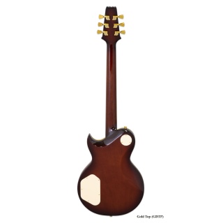 Chitară electrică Aria PE-F80 Gold Top - Img 2
