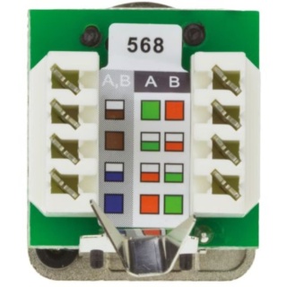 Conector RJ45 de Panou cu Sertizare Neutrik NE8FDV-YK - Img 3