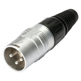 Conector XLR Tata cu 3 Pini Hicon HI-X3CM