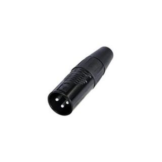 Conector XLR tată cu 3 pini Rean RC3M-BAG