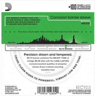 Corzi chitară acustică D’Addario EZ890 Super Light – 09-45 - Img 2
