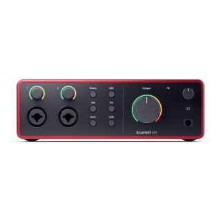 Interfață Audio Focusrite Scarlett 4i4 4th Gen – USB-C pentru Studio și Producție Audio - Img 5