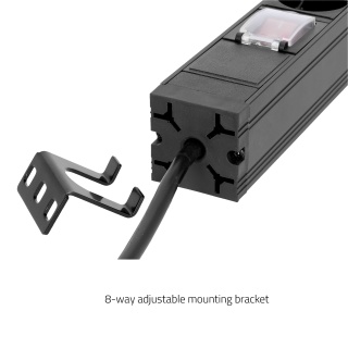 Prelungitor Rack Adam Hall 87471X7 distribuitor alimentare rack profesional - Img 10