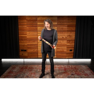 Rainstick Meinl RS1R-M – Bamboo (Medium, Red) - Img 8
