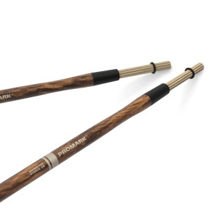 Roduri pentru Tobe ProMark Hybrid Rods Bamboo 2B PMHRB – Bamboo, FireGrain, Volum Redus - Img 2