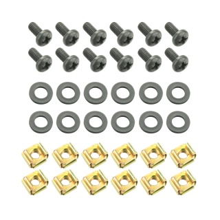 Set Șuruburi cu Piulițe Adam Hall 5924 M12 AH – Accesorii Montaj Rack