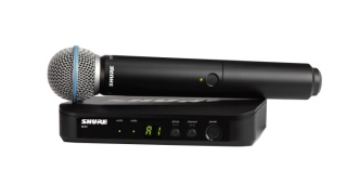 Sistem Wireless Vocal Shure BLX24/Beta58 - Microfon Supercardioid