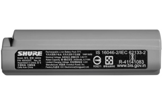 Acumulator Li-Ion Shure SB904 – GLX-D+, 2420mAh, 12 Ore, Quick Charge, USB-C