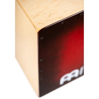 Cajon cu Snare Meinl SC100RDB Snarecraft – Baltic Birch 7 Straturi 9mm, Dual Snare Wires, Red Burst, Colțuri Rotunjite - Img 3