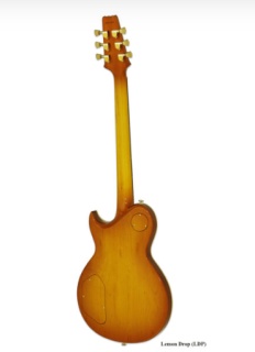 Chitară Electrică Aria Pro II PE-R80 LDP (Lemon Drop) - Made in Japan Platinum Collection - Img 2