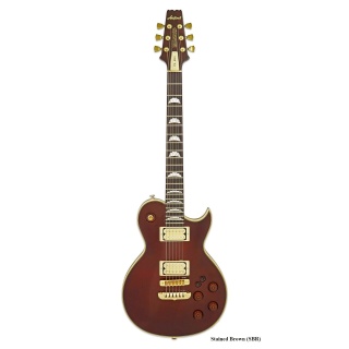 Chitară Electrică Aria Pro II PE-R80 SBR (Stained Brown) - Made in Japan Platinum Collection