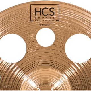 Cinel Meinl 18” HCS Bronze Trash Crash - Img 5