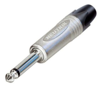 Conector Jack 6.3 mm Neutrik NP2X mono