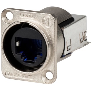 Conector Panou Neutrik NE8FDY-C6 – etherCON CAT6 D-Shape