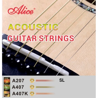 Corzi chitară acustică Alice A207-SL Super Light 11-52