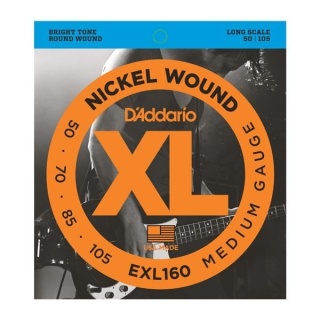 Corzi Chitara Bass - Medium - D'Addario EXL160 Medium