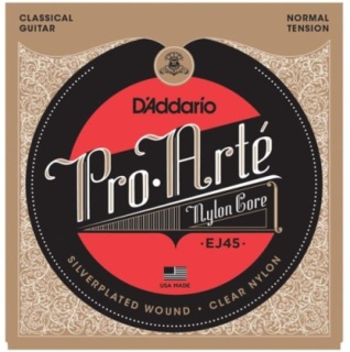 Corzi chitară clasică D’Addario EJ45 Pro-Arte Normal Tension – set corzi nylon