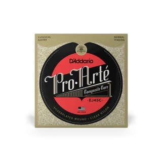 Corzi chitară clasică D’Addario EJ45C Pro-Arte Composite Normal Tension Specificații tehnice
