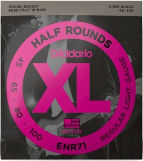 Corzi de bass - Regular Light Long Scale - D'Addario ENR71