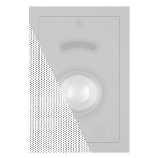 Grilă Frontală Albă Audac GLM02/W - Pentru MERO2 - SlimLine