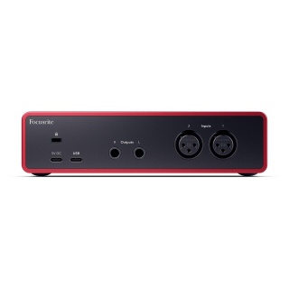 Interfață Audio Focusrite Scarlett 2i2 4th Gen – USB-C pentru