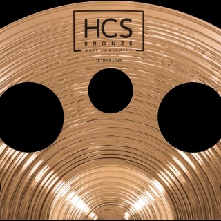 Meinl 18" HCS Bronz Trash Crash cinel tobe