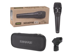 Microfon Vocal Dinamic Shure Nexadyne 8/S - Tehnologie Revonic™ Dual-Engine (Supercardioid, Negru) - Img 5