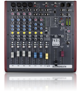 Mixer Allen & Heath ZED60-10FX 10 Can. 60mm