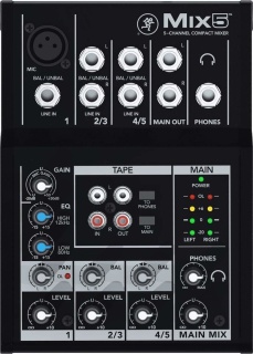Mixer Audio Mackie Mix5 Compact 5 Canale