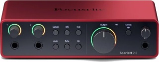 Pachet studio Focusrite Scarlett 2i2 Studio 4th Gen – interfață audio, microfon și căști - Img 2