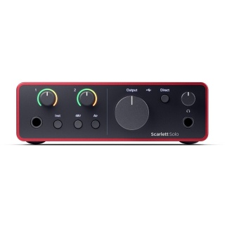 Pachet studio Focusrite Scarlett Solo Studio 4th Gen – interfață audio, microfon și căști - Img 6