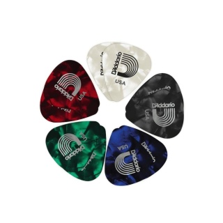 Set 10 Pene de Chitara D'Addario Classic Pearl .50m Light