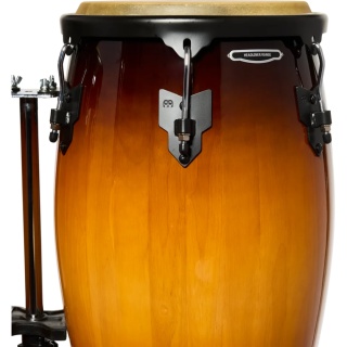 Set Congas Meinl HC812VSB Headliner® 11"+12" – Siam Oak, Membrane Buffalo, Vintage Sunburst, Stativ Dublu Tripod Inclus - Img 3