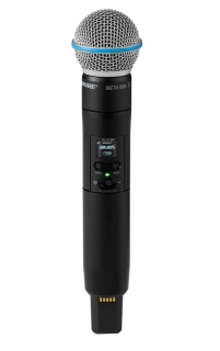 Sistem Wireless Digital Dual Shure SLXD24D+E/B58 - 2 x Microfoane Beta 58A - Img 3