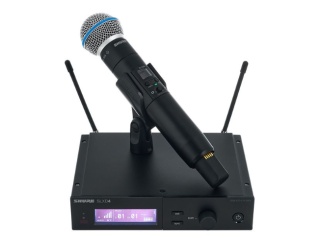Sistem Wireless Digital Vocal Shure SLXD24E/BETA58 - Microfon Beta 58A - Img 2