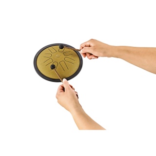 Steel Tongue Drum Meinl Sonic Energy SSTD3G – Small (Gold) - Img 2