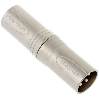 Adaptor XLR 3 Poli Tata - XLR 3 Poli Tata Neutrik NA3MM - Img 3