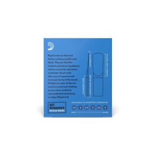 Ancii Saxofon Soprano D'addario Royal 1.5 RIB1015 - Img 2
